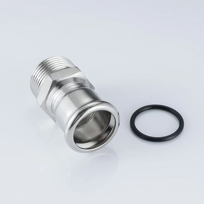 Good price 304 316L Нержавеющая сталь прессовые трубные фитинги Мужской адаптер для водоснабжения или воздуха онлайн
